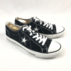 converse one star black womens