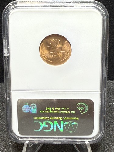 1949 S Lincoln Wheat Cent MS67 RED NGC - Picture 2 of 4