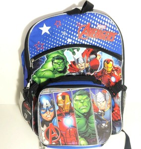avengers backpack and lunchbox