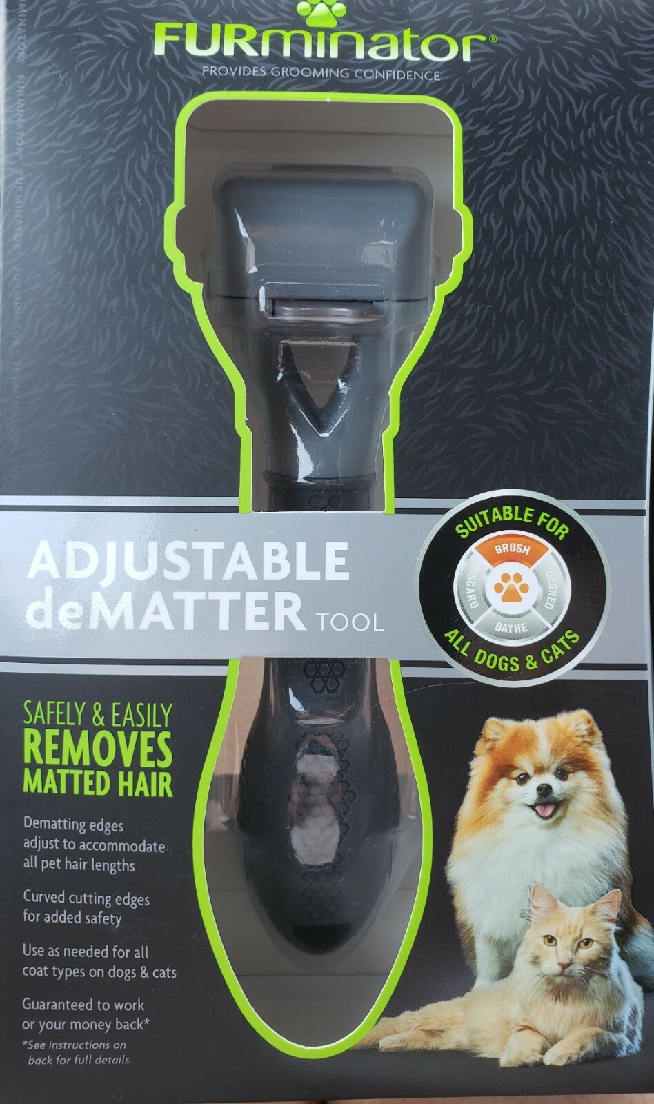 furminator adjustable dematter