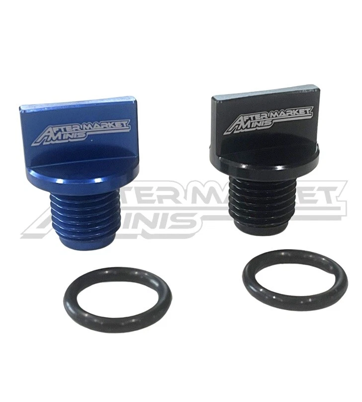 Yamaha PW 50 recambio Minis Billet aluminio tapa de llenado de aceite AZUL Foto 4 de 4