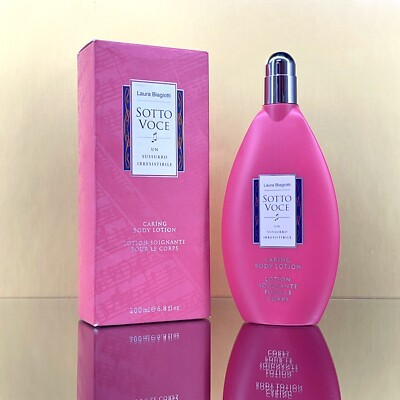 Sotto Voce by Laura Biagiotti Women Caring Body Lotion 6.8oz New (BJ28