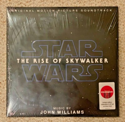Star Wars The Rise of Skywalker Limited Edition BLUE DOUBLE VINYL LP 