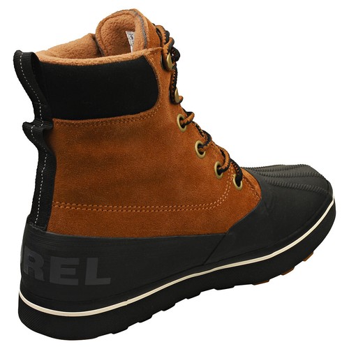 Botas informales impermeables SOREL Metro Ii para hombre en negro tostado - 9 EE. UU. - Imagen 2 de 8