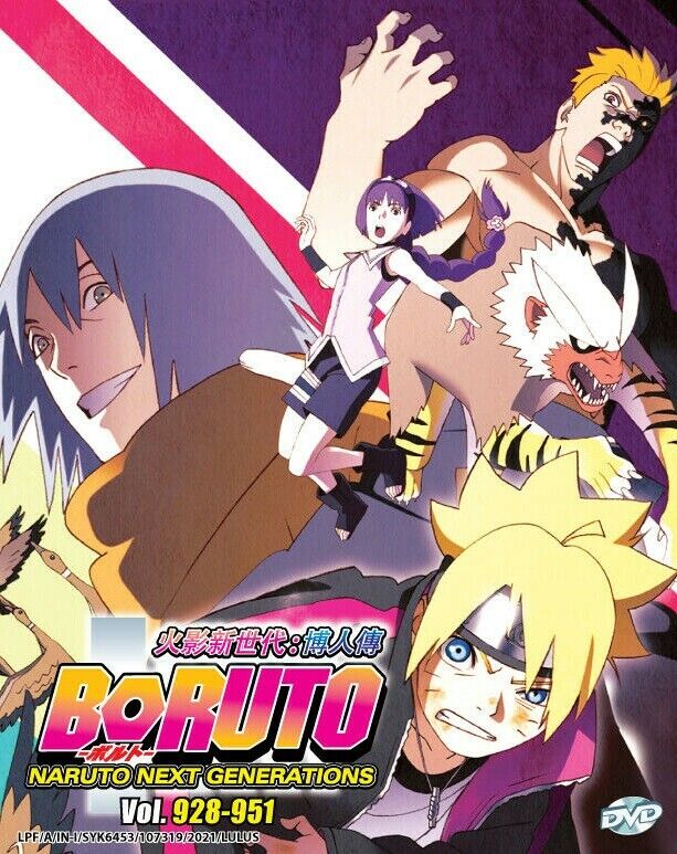 DVD BORUTO : NARUTO NEXT GENERATIONS Vol.928-951 English Sub All Region  FREESHIP