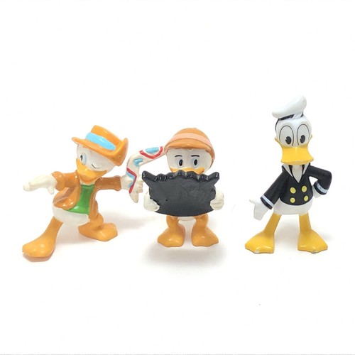 Disney Ducktales Toy Lot PhatMojo Donald & Vtg 1986 Louie Dewey Applause Figures - Picture 3 of 16