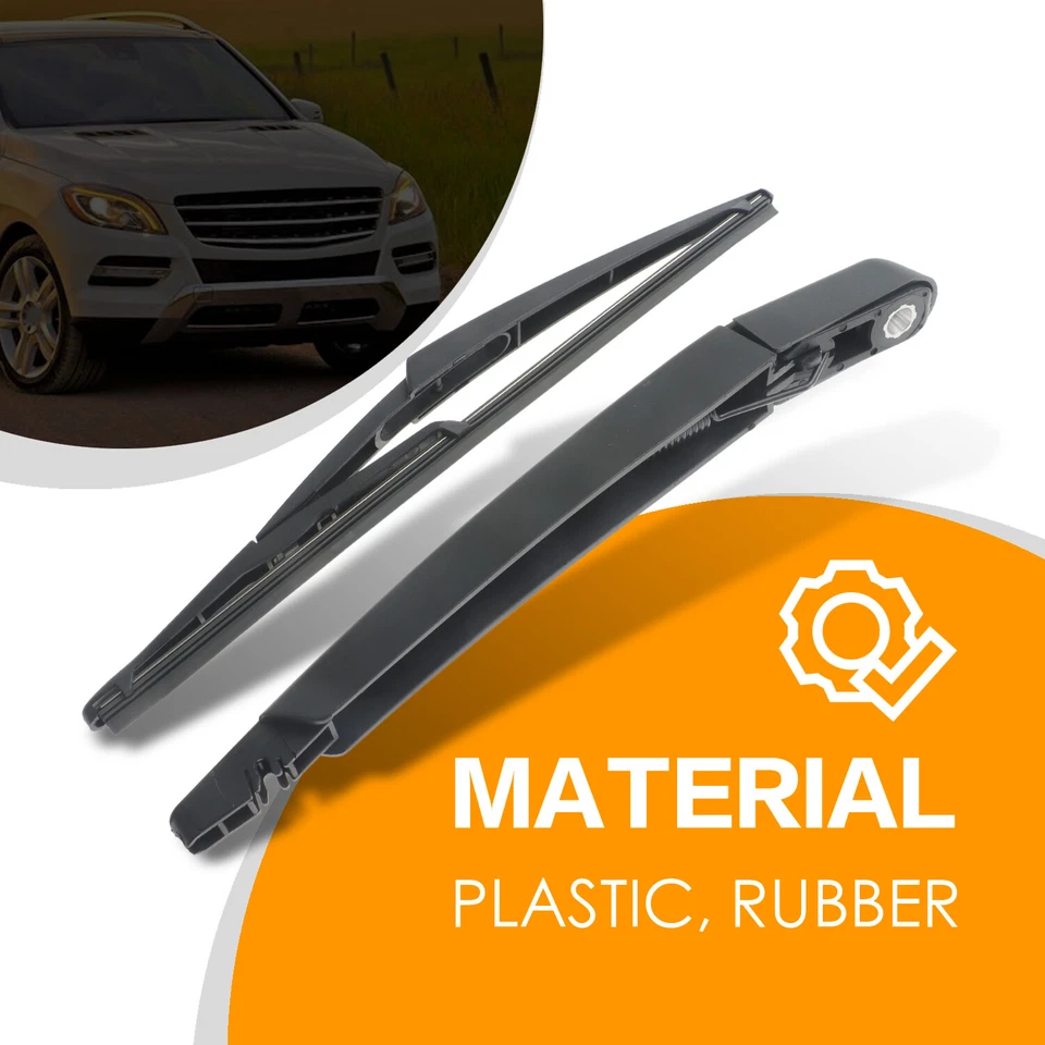 Braço limpador traseiro com lâmina para Mercedes-Benz ML320 2007-2009 1648200844 - Imagem 4 de 4