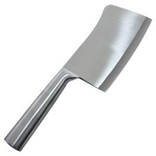 Couteau hachoir de cuisine en acier, coupe de viande d'os 16 cm