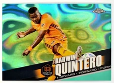 DARWIN QUINTERO - 2022 Topps Chrome MLS Aqua Lava SN #120 Houston Dynamo #/299