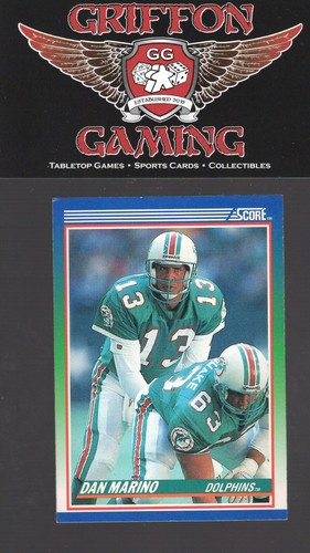 1990 Score Dan Marino #13 (HoF Miami Dolphins) *A* - Foto 1 di 2