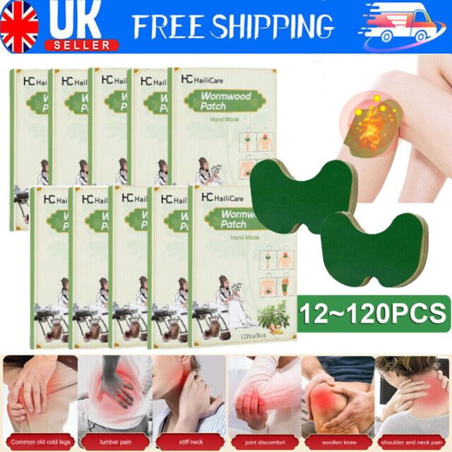 PAD Wellnee Knee Pain Relief Patches Wormwood Sticker Neck Waist Joint Ache Pads
