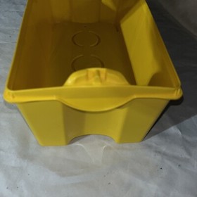 LEGO Classic 10696 Large Yellow Brick 8 Stud Storage Container Empty Bin Case