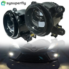For Toyota 2.0 Retrofit Universal Fog Lights Bi Led Projector Lens Hilo Beam