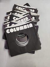 45 RPM 7" RECORD SLEEVES CO. SLEEVE 100 PACK SEE PHOTOS - Columbia SLV200-2 
