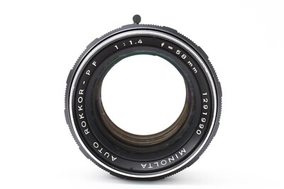 Exc+4] Minolta Auto Rokkor-PF 58mm f/1.4 OM-System Lens MC/MD