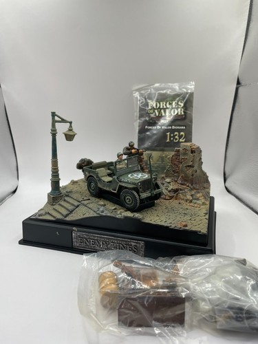 Forces of Valor EXTRA RARE Jeep Willys Behind Enemy Line Diorama, n. 82103 - Picture 8 of 8