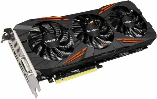GIGABYTE NVIDIA GeForce GTX 1080 8GB GDDR5X Graphics Card (06G-P4-2066-KR)