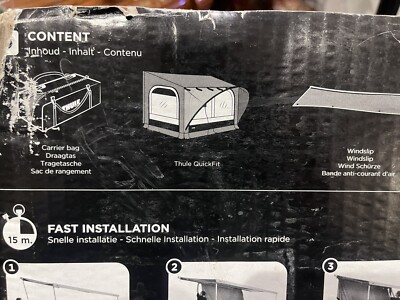 NEW! Thule QuickFit XL Awning Tent 3.10M x 2.84M - #309923