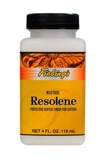 Fiebing's Acrylic Resolene Sealer for Leathercraft in Black or Neutral 4 Fl Oz