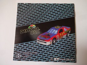 Daytona USA Sega Saturn SS 1995 Racing Game w/Obi Manual NTSC-J From Japan