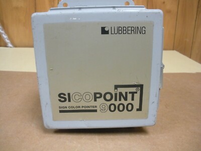 Lubbering Sico Point 9000 Model 850 Sign Color Pointer In Hoffman Enclosure