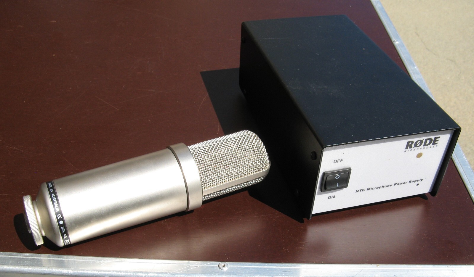 Rode NTK Microphone & Power Supply Missing Cable eBay
