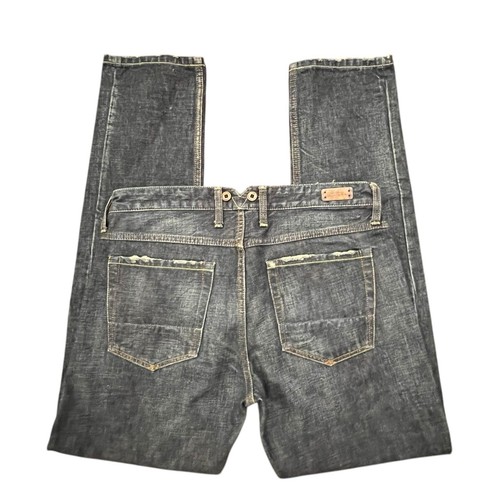 Italienische Designer Tela Genova dunkelblau Jeans Denim Größe 35 spitz zulaufendes Bein gebraucht, in einwandfreiem Zustand - Bild 22 von 22