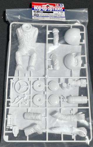 NEW IN PACKAGE TAMIYA 54496 WR-02 DRIVER FIGURE (FULL BODY) , WILD WILLY
