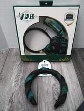 Scunci WICKED movie Hair Accessories Elphaba Gift Box 3 piece set & STYLING BAND