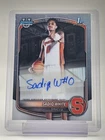 SADIQ WHITE 2025-26 BOWMAN CHROME U 1ST AUTOGRAPH #CPA-SWH SYRACUSE Q3882