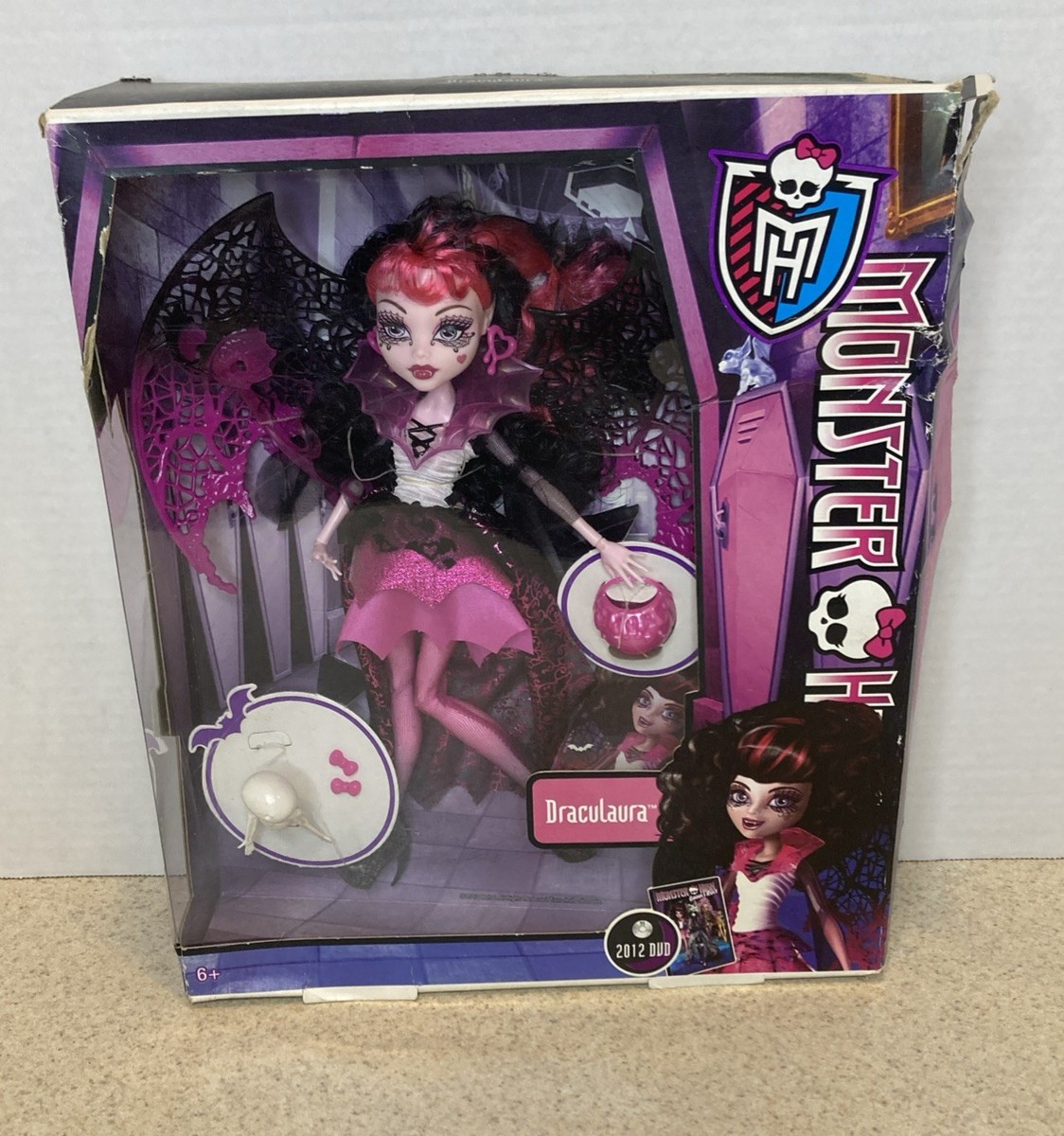 Draculaura Ghouls Rule Dress Shoes Monster High X3716 2012 Mattel