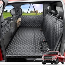 Dog Truck Seat Cover Back Seat Extender Hard Bottom Waterproof Hammock XL SUV