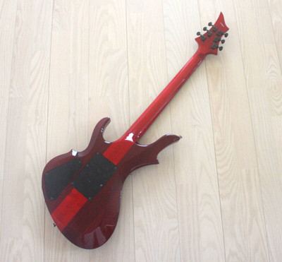 【10302】 GrassRoots G-NH-70 nightmare 柩 Electric Guitar GrassRoots G-NH-70 Nightmare Coffin Through