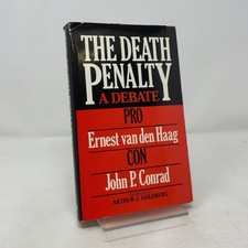 The Death Penalty by Ernest van den Haag and John P. Conrad HC First Edition  Ve