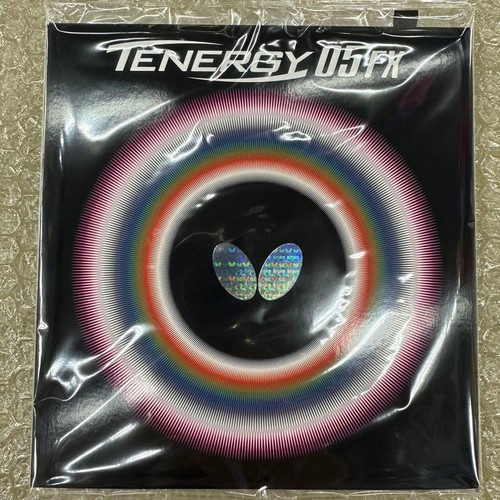 Butterfly Tenergy 05 FX Table Tennis Rubber Black 1.7mm New Unused