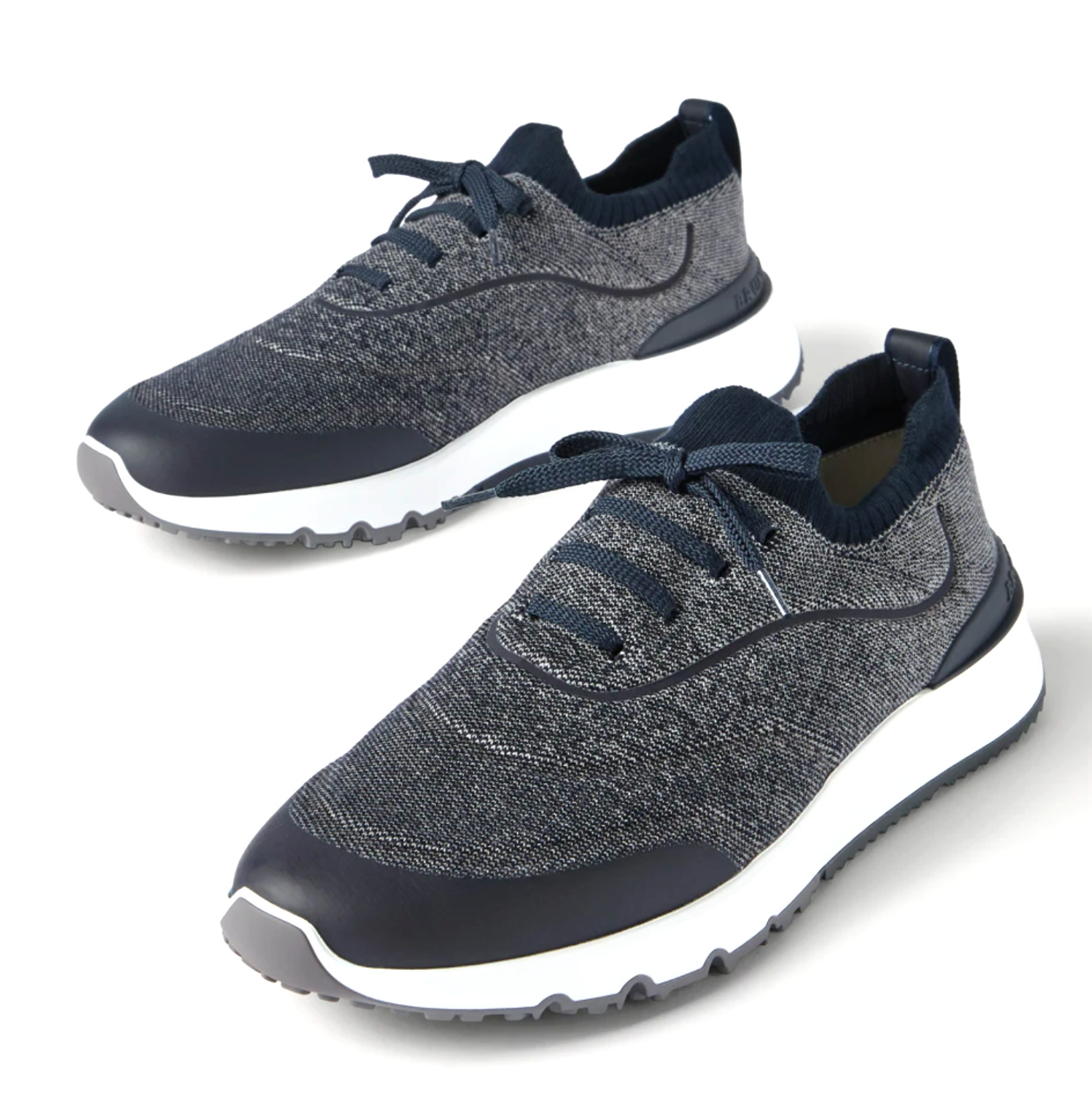 Brunello Cucinelli luxury runner tech knit sneaker trainers shoes original packaging 45