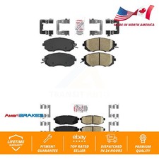 Front Rear Ceramic Disc Brake Pads Kit For Subaru BRZ Scion FR-S Toyota 86 GR86