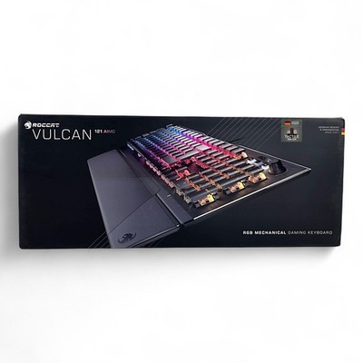 PC Mechanische RGB Gaming Keyboard Tastatur Roccat Vulcan 121 Tactile schwarz Ro