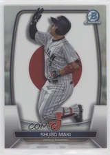 2023 Bowman Chrome WBC Flag Variations Refractor 169/499 Shugo Maki #WBC-48 01jb