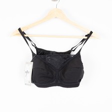 Amoena Isabel SB Bra Womens Medium 36AA Mastectomy Pocket Lace Wireless 2118