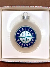 Vtg. 1993 Topperscot SEATTLE MARINERS Holiday Ornament Sports Collectors Series