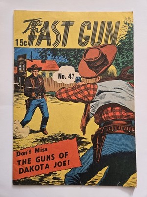 THE FAST GUN , no 47 , 1971 , Page Publications , Australian , Maurice Bramley