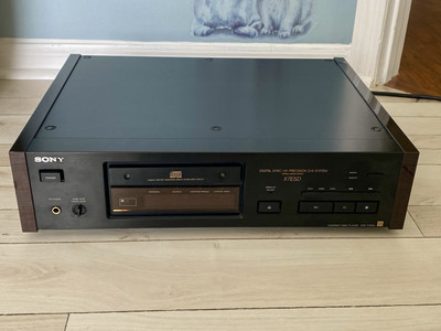 SONY PRO CD PLAYER CDP X7 ESD W/REMOTE & ROSEWOOD PANELS | eBay