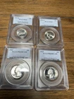 Lot Of 4 Washington Quarters PCGS Graded