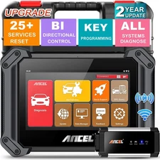 Ancel V6 PRO+ Bi directional Diagnostic Scanner Car OBD2 Scan Tool Active Test