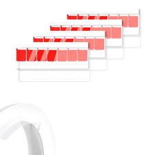 4Pcs Toilet Seat Splash Guard, Pee Shield  Urine Deflector for Boys, Anti-Splas