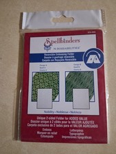 Spellbinders M-Bossabilities Nobility ES-002 reversible embossing folder.