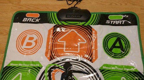 Xbox 360 Dance Dance Revolution DDR Dance Mat Konami W/Breakaway Cable TESTED - Picture 3 of 9