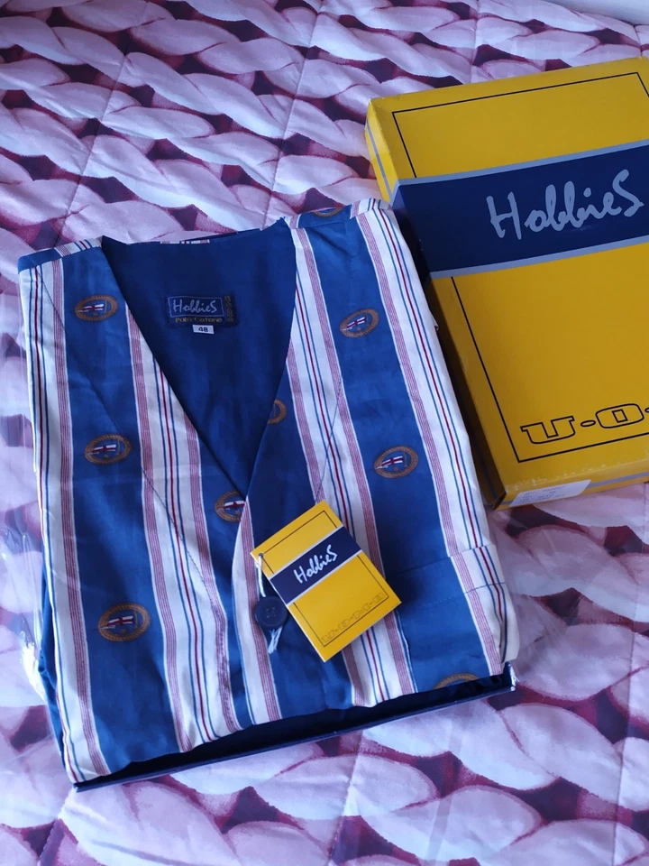 Pigiama Uomo 3 Pezzi Hobbies Tg.48 AVION - Immagine 2 di 4