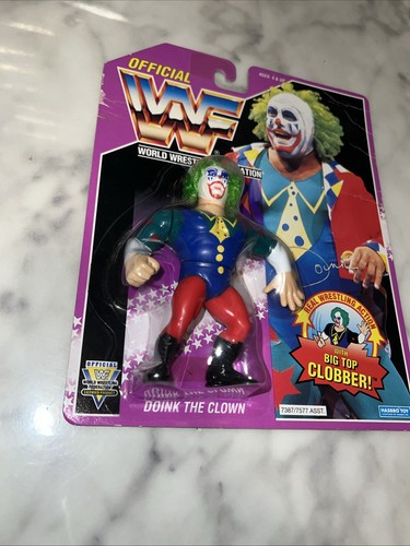 Doink the Clown WWF Wrestling 1993 Hasbro Action F...
